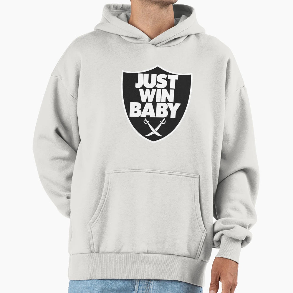 Just Win Jon Gruden Hoodie - Graphic Print Men Women - T-Shirt, Sweatshirt, Hoodie