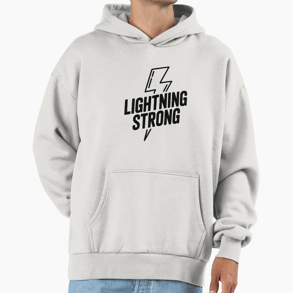 Lightning Strong Hoodie - Novelty Apparel Men Women - T-Shirt, Sweatshirt, Hoodie