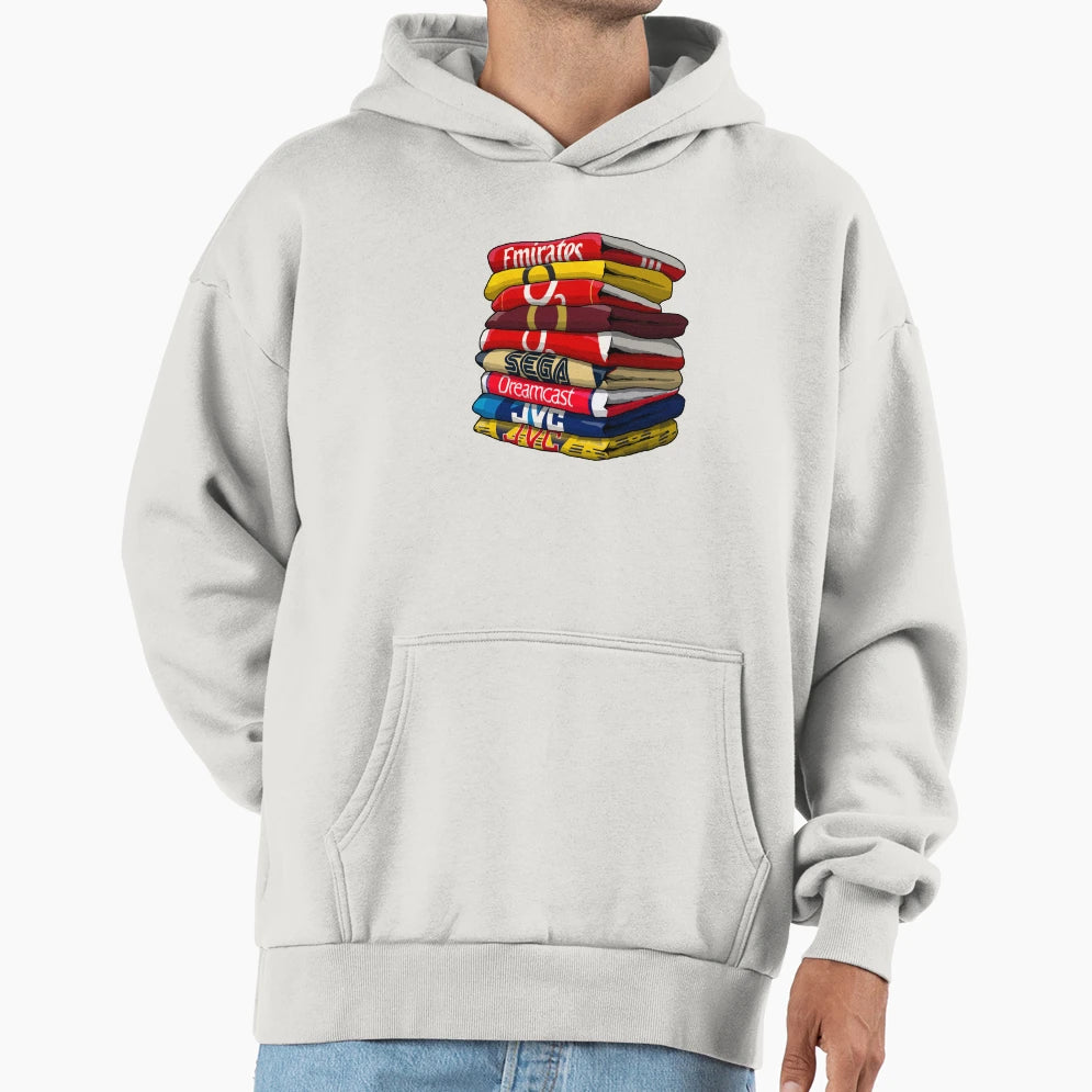 North London Reds Kits Hoodie - Minimalist Print Unisex - T-Shirt, Sweatshirt, Hoodie