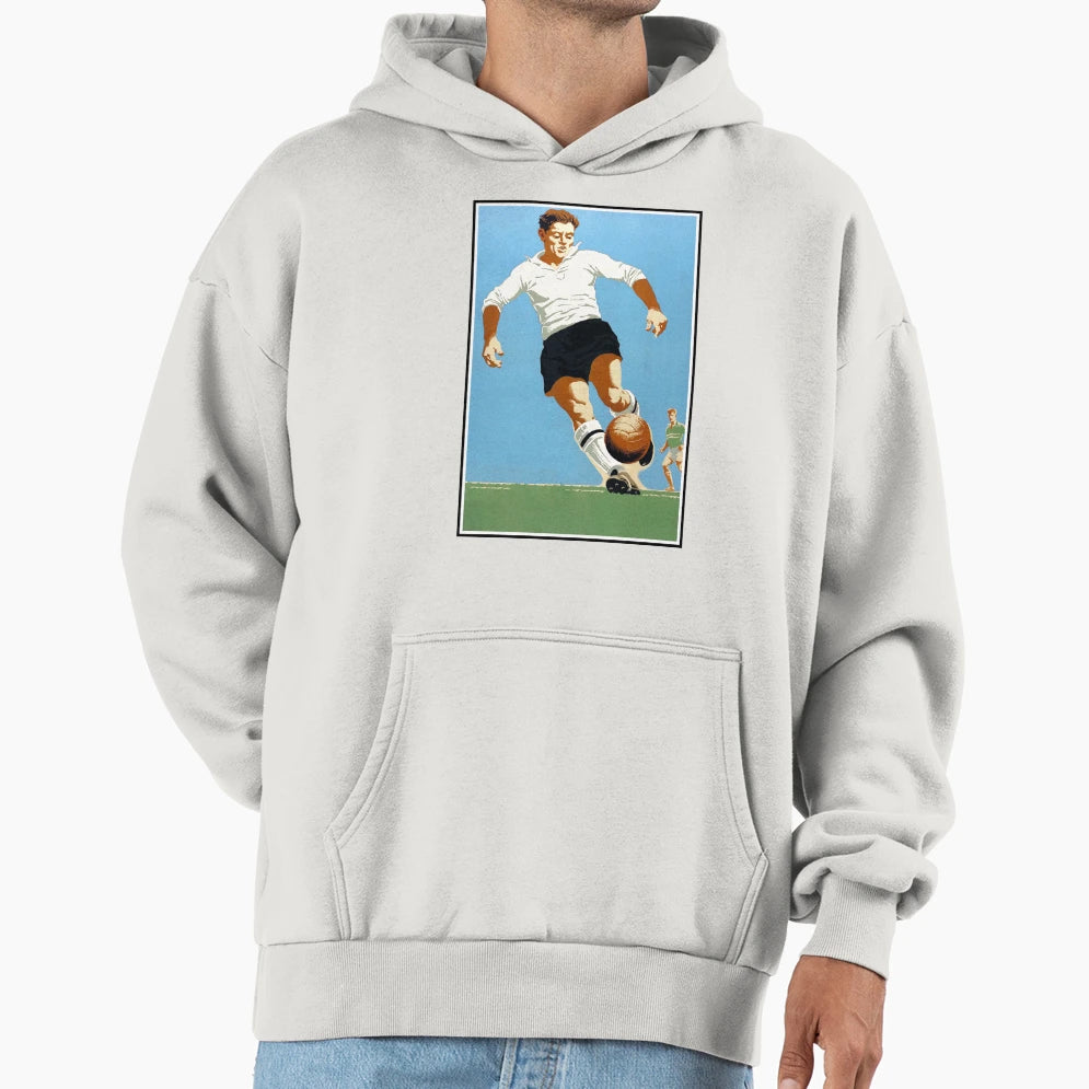 Black And White Player Hoodie - Custom Art Print for Adults - T-Shirt, Sweatshirt, Hoodie
