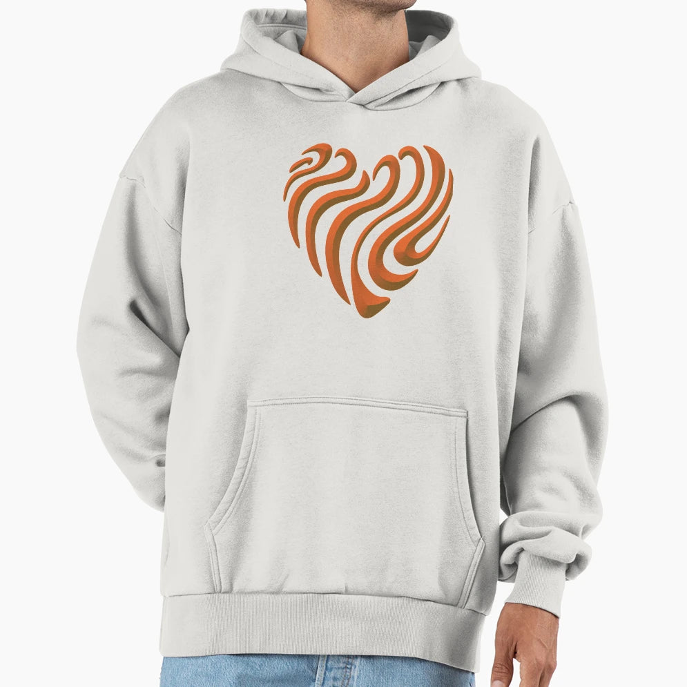 Heart Hoodie - Custom Art Print Men Women - T-Shirt, Sweatshirt, Hoodie