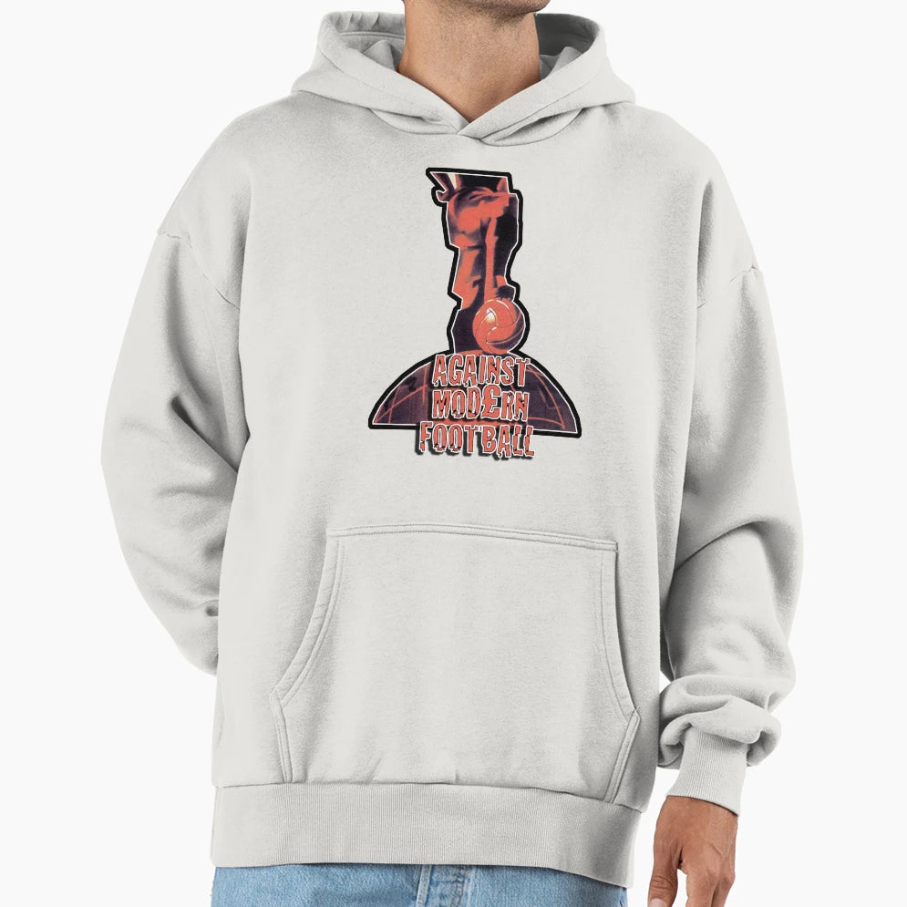 Against Modern Football 1 Hoodie - Trendy Graphic Unisex - T-Shirt, Sweatshirt, Hoodie