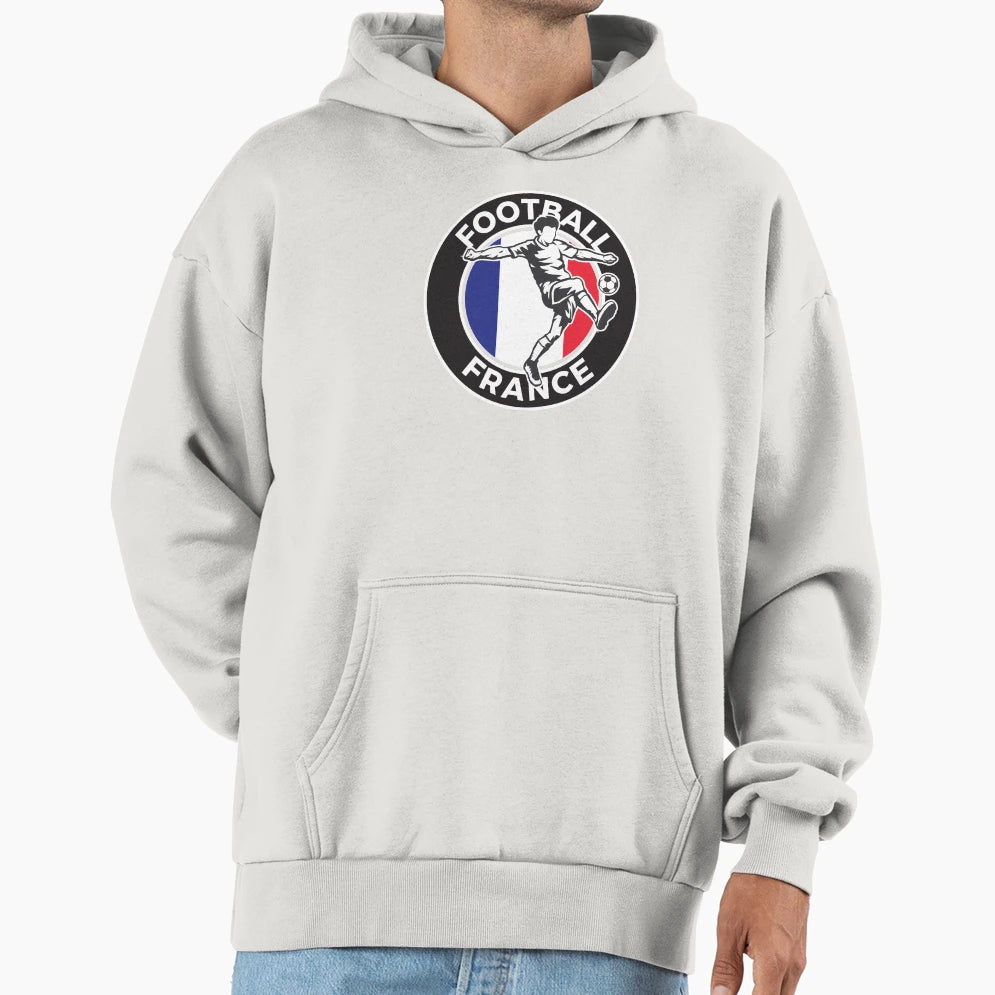 Football France Hoodie - Casual Everyday Wear Men Women - T-Shirt, Sweatshirt, Hoodie