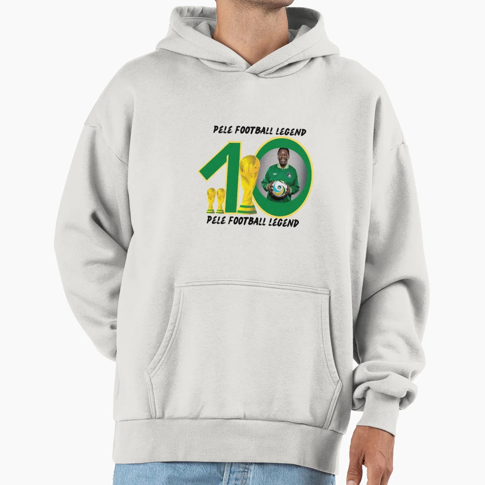 Pele Football Legend New T-Shirt - Trendy Graphic Men Women - T-Shirt, Sweatshirt, Hoodie