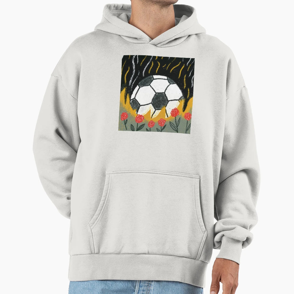 Immerse Yourself World Football Hoodie - Streetwear Style for Adults - T-Shirt, Sweatshirt, Hoodie