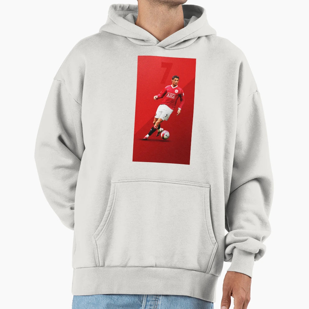 Ronaldo Mu Hoodie - Minimalist Print Men Women - T-Shirt, Sweatshirt, Hoodie