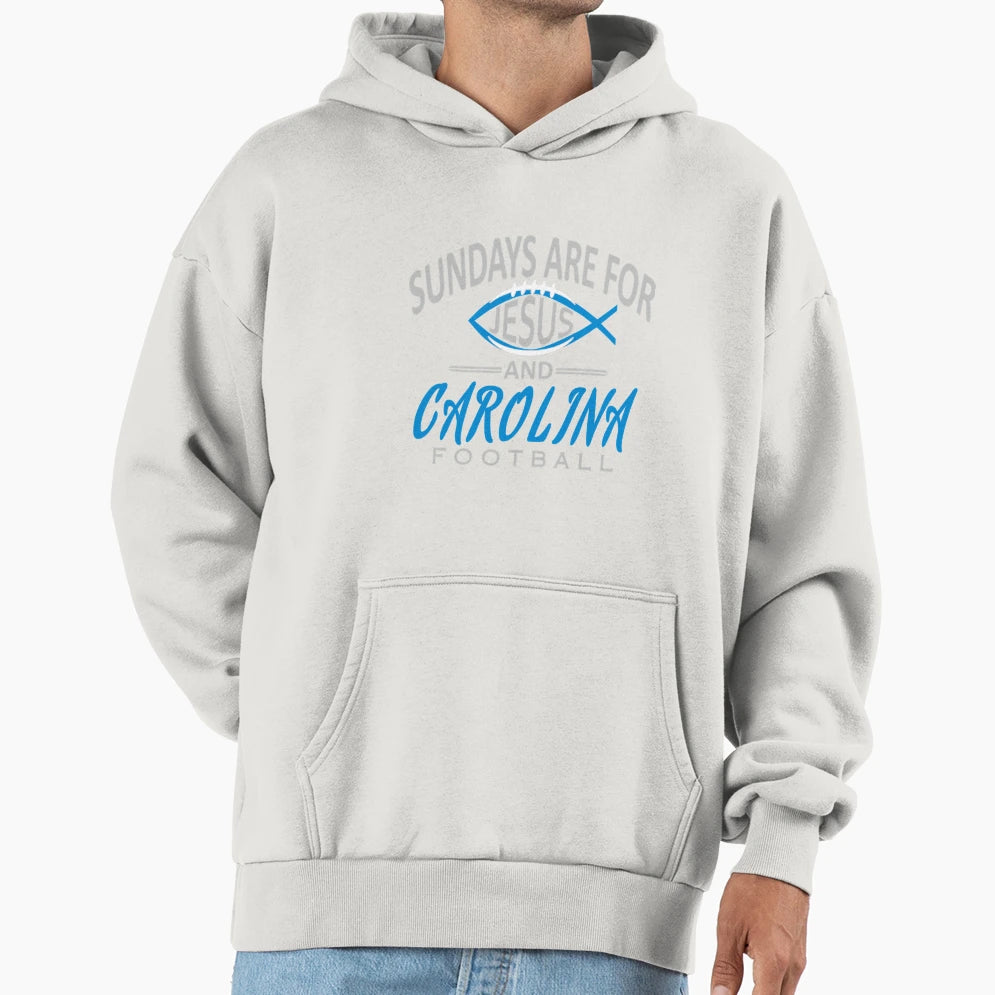 Sundays Are Jesus Carolina Funny T-Shirt - Novelty Apparel Unisex - T-Shirt, Sweatshirt, Hoodie