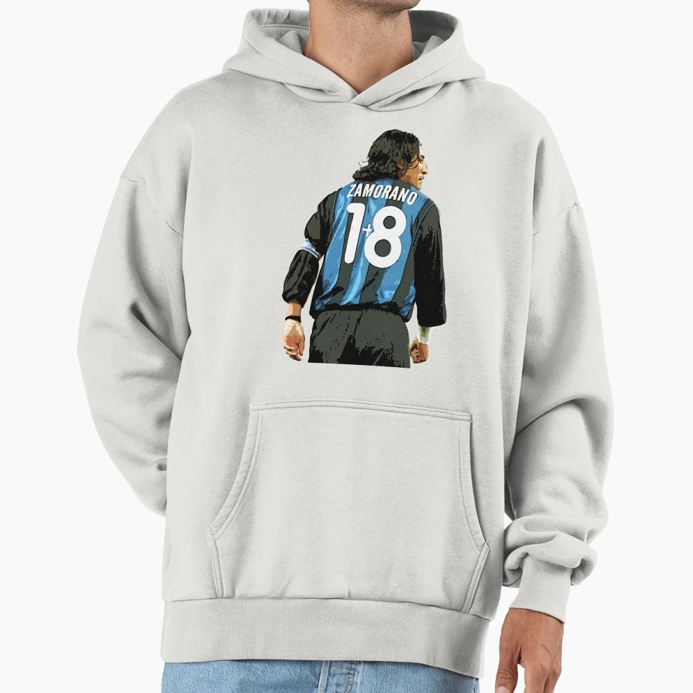 Ivan Zamorano Hoodie - Unique Graphic for Adults - T-Shirt, Sweatshirt, Hoodie