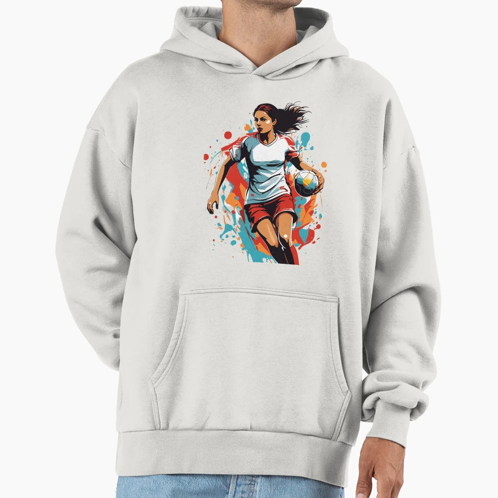Handballer Streetwear Iconic Hoodie - Minimalist Print Unisex - T-Shirt, Sweatshirt, Hoodie