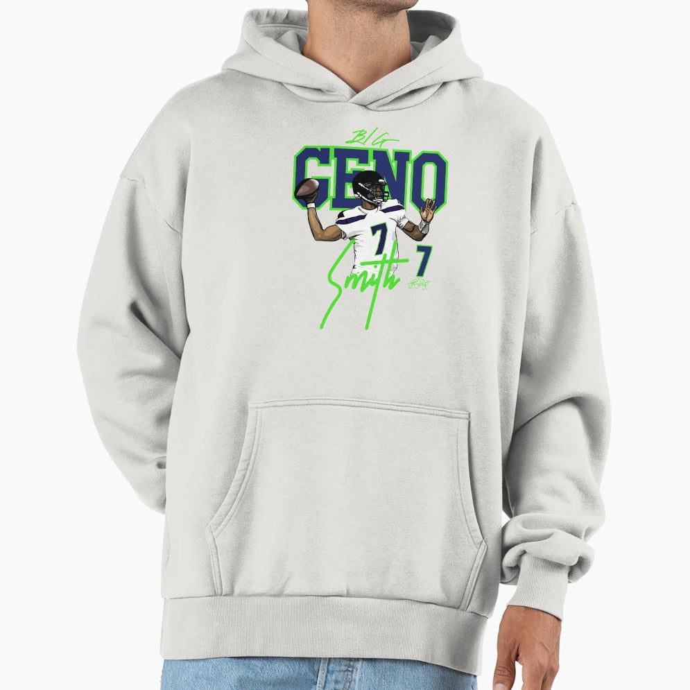 Geno Smith Hoodie - Minimalist Print Unisex - T-Shirt, Sweatshirt, Hoodie