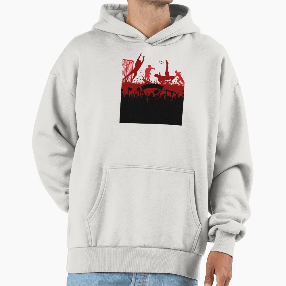 Soccer Players Play Hoodie - Casual Everyday Wear Men Women - T-Shirt, Sweatshirt, Hoodie