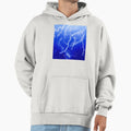 Lighting Storm Pattern Hoodie - Minimalist Print Unisex - T-Shirt, Sweatshirt, Hoodie