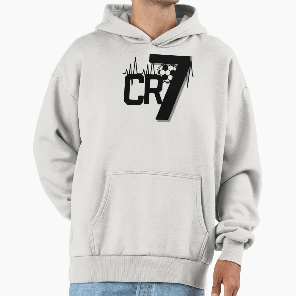 Cr7 Heartthrob Football Fans Hoodie - Graphic Print for Adults - T-Shirt, Sweatshirt, Hoodie