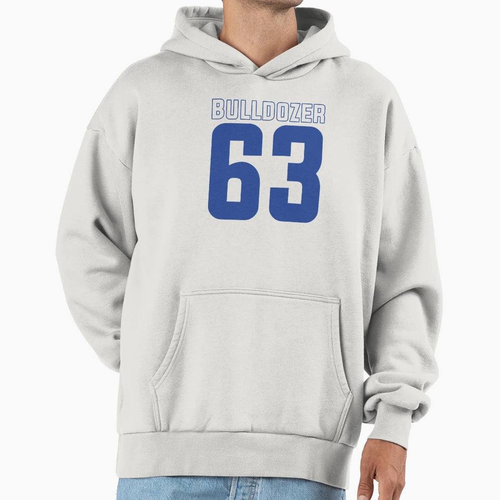 Bulldozer 63 Hoodie - Casual Everyday Wear Men Women - T-Shirt, Sweatshirt, Hoodie