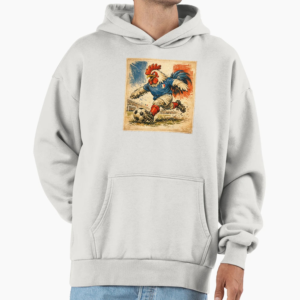 France Soccer Supporter Hoodie - Streetwear Style for Adults - T-Shirt, Sweatshirt, Hoodie