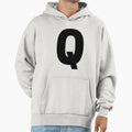 Uppercase Letter Q Hoodie - Custom Art Print Unisex - T-Shirt, Sweatshirt, Hoodie