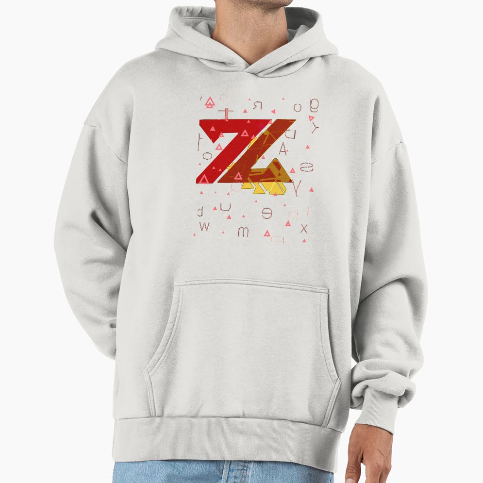 Backwards Latter Hoodie - Fun Novelty Design Unisex - T-Shirt, Sweatshirt, Hoodie