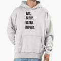 Ultra Repeat Hoodie - Casual Everyday Wear Men Women - T-Shirt, Sweatshirt, Hoodie