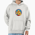 American Football Player Fend Off Circle Hoodie - Custom Art Print Unisex - T-Shirt, Sweatshirt, Hoodie