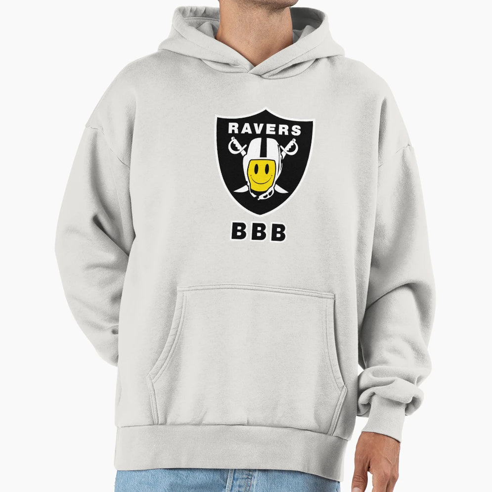 Ravers Bbb Hoodie - Aesthetic Graphic for Adults - T-Shirt, Sweatshirt, Hoodie