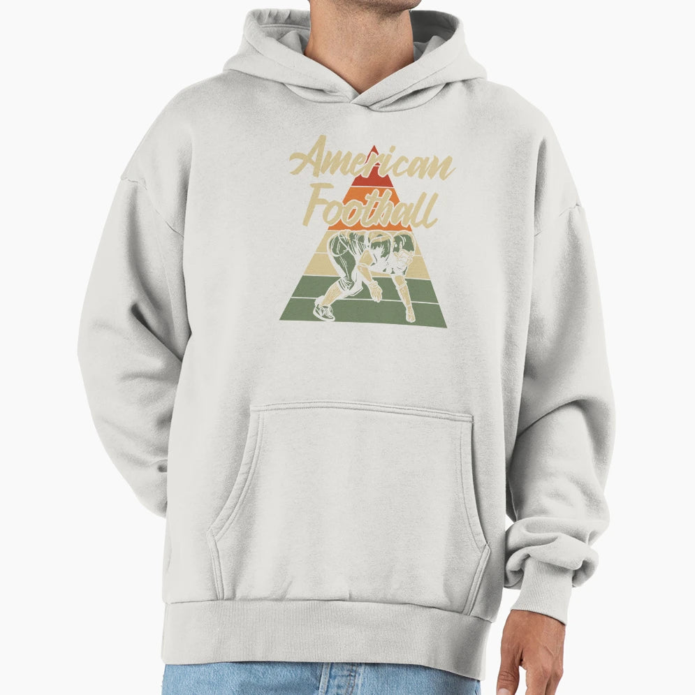 American Football Hoodie - Novelty Apparel Unisex - T-Shirt, Sweatshirt, Hoodie