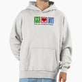 Peace Love Occupational Therapy Hoodie - Novelty Apparel Men Women - T-Shirt, Sweatshirt, Hoodie