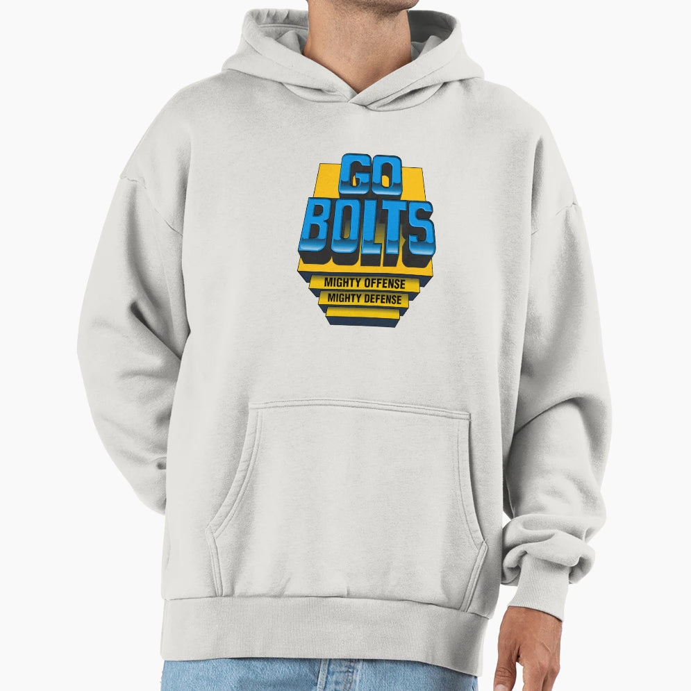 Go Bolts Hoodie - Casual Everyday Wear Unisex - T-Shirt, Sweatshirt, Hoodie