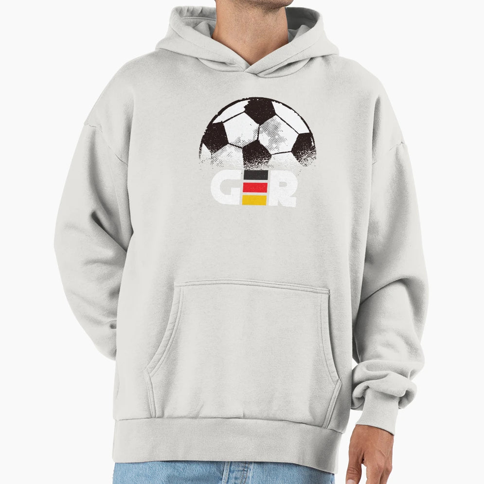 Germany Football Germany Fan Hoodie - Graphic Print Unisex - T-Shirt, Sweatshirt, Hoodie