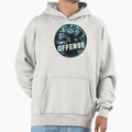 Football Team Hot Blue Fire Nifty Art Hoodie - Custom Art Print for Adults - T-Shirt, Sweatshirt, Hoodie