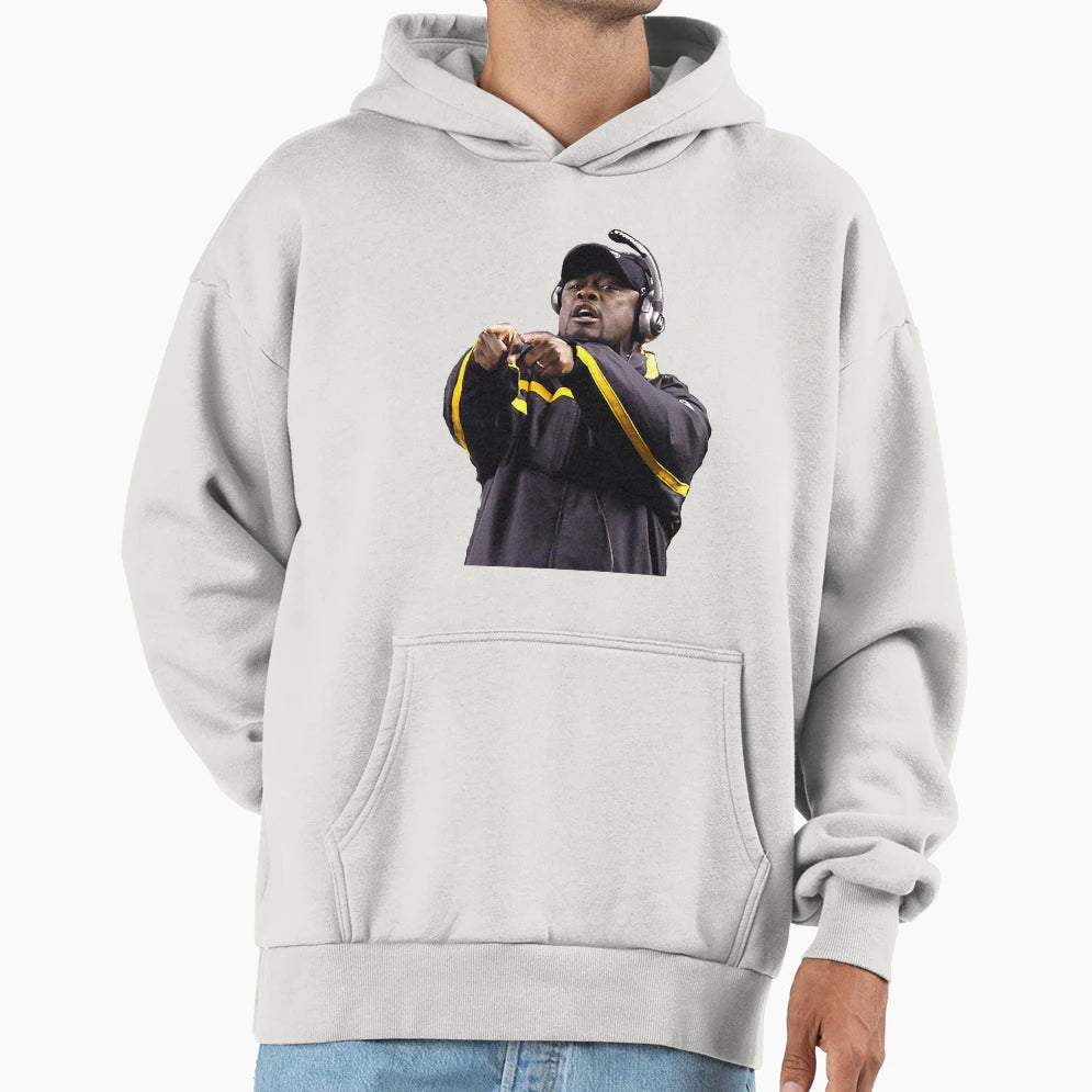 Mike Tomlin Hoodie - Casual Everyday Wear Unisex - T-Shirt, Sweatshirt, Hoodie