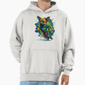 German Sheppard Dog Playing American Hoodie - Streetwear Style Men Women - T-Shirt, Sweatshirt, Hoodie