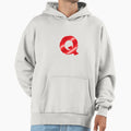 Q Glossy Hoodie - Trendy Graphic for Adults - T-Shirt, Sweatshirt, Hoodie