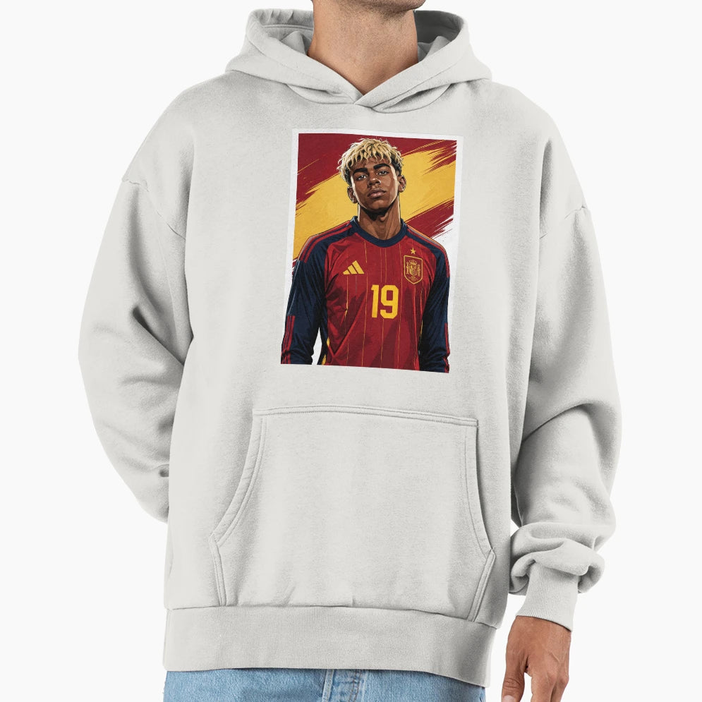 Lamine Yamal Hoodie - Minimalist Print for Adults - T-Shirt, Sweatshirt, Hoodie