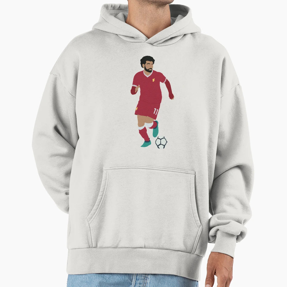 Mohamed Salah Hoodie - Fun Novelty Design for Adults - T-Shirt, Sweatshirt, Hoodie
