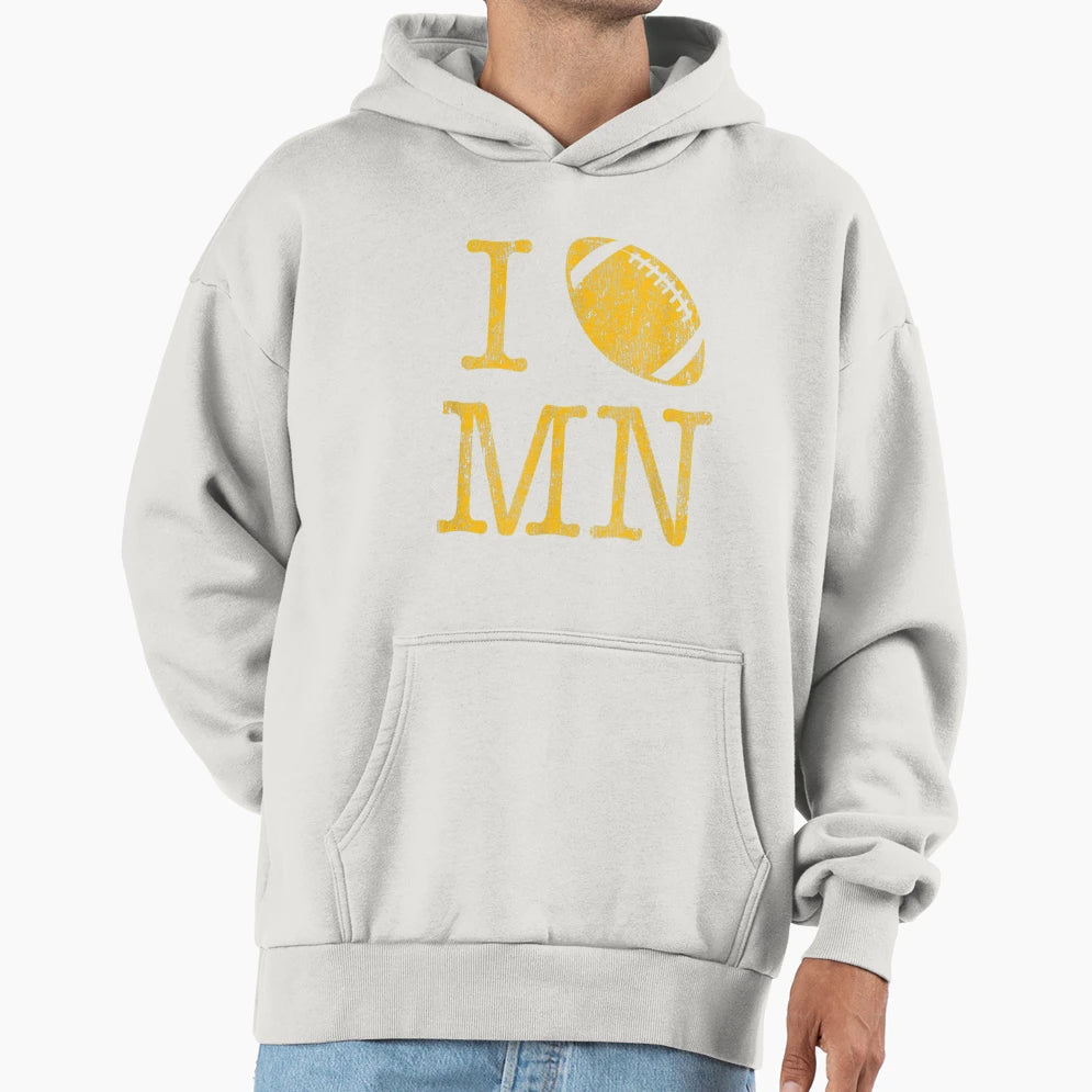 Sunday Funday I Love Minnesota Football T-Shirt - Unique Graphic for Adults - T-Shirt, Sweatshirt, Hoodie