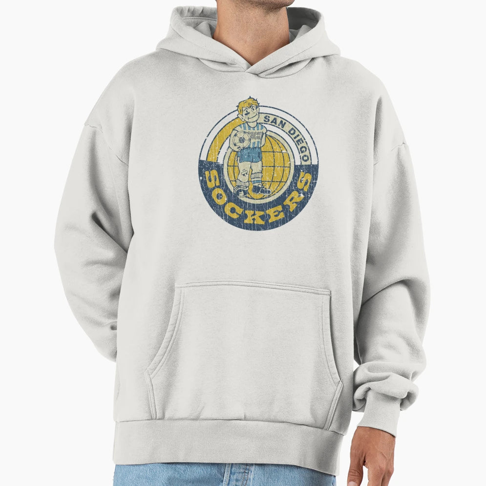 San Diego Sockers 1980 Hoodie - Unique Graphic for Adults - T-Shirt, Sweatshirt, Hoodie