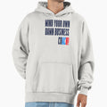 Mind Your Own Damn Business Coach Walz Hoodie - Trendy Graphic for Adults - T-Shirt, Sweatshirt, Hoodie