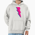 80S Lightning Bolt Hoodie - Casual Everyday Wear for Adults - T-Shirt, Sweatshirt, Hoodie
