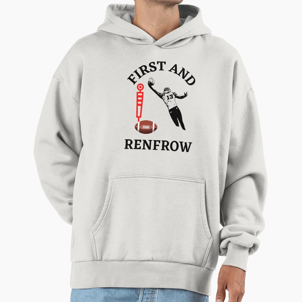 First And Renfrow Raiders Hoodie - Unique Graphic for Adults - T-Shirt, Sweatshirt, Hoodie