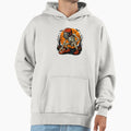 Lineman Skeleton Halloween Football Hoodie - Minimalist Print for Adults - T-Shirt, Sweatshirt, Hoodie