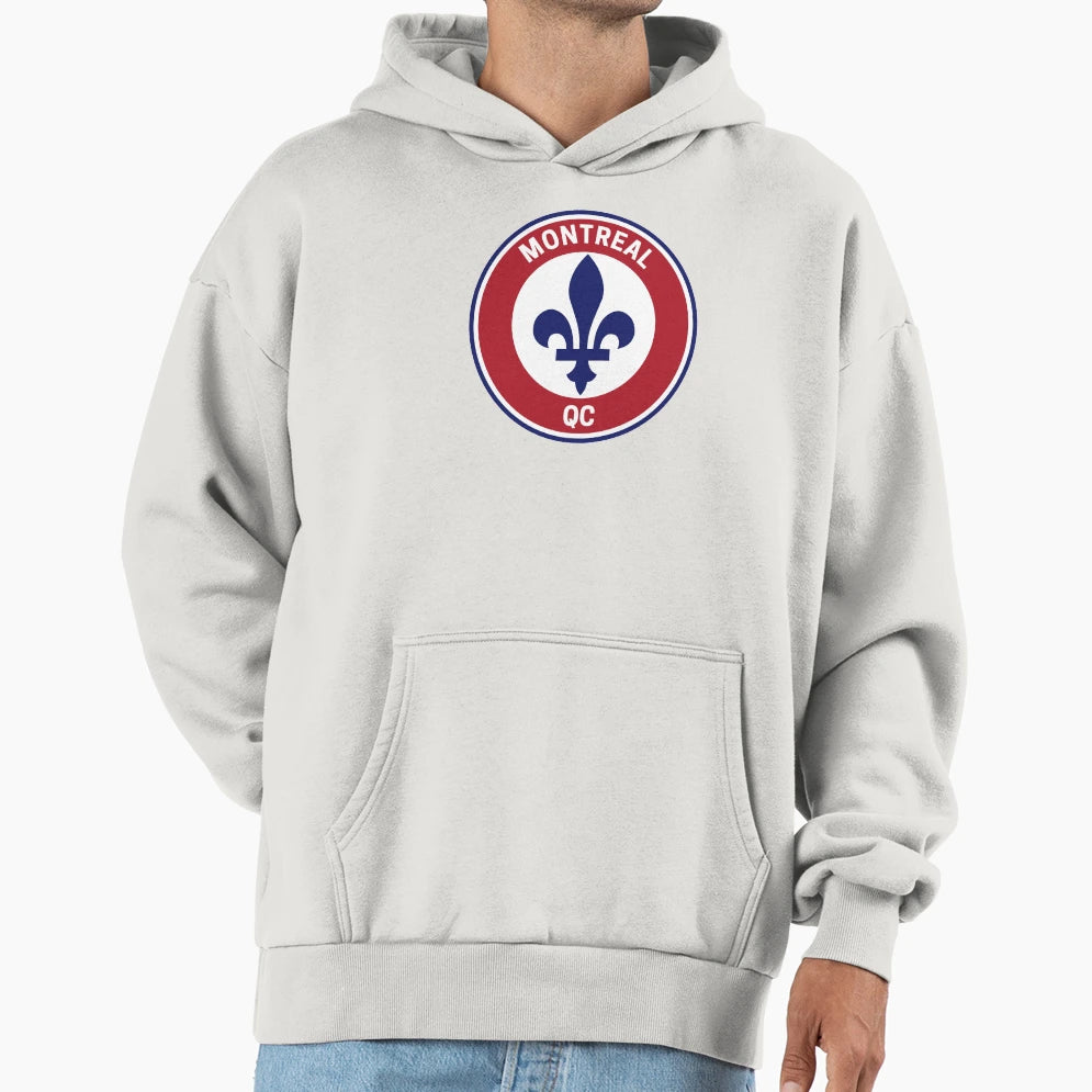 Montreal Quebec Hoodie - Minimalist Print for Adults - T-Shirt, Sweatshirt, Hoodie