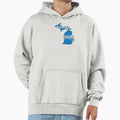 Detroit Football Hoodie - Fun Novelty Design Men Women - T-Shirt, Sweatshirt, Hoodie