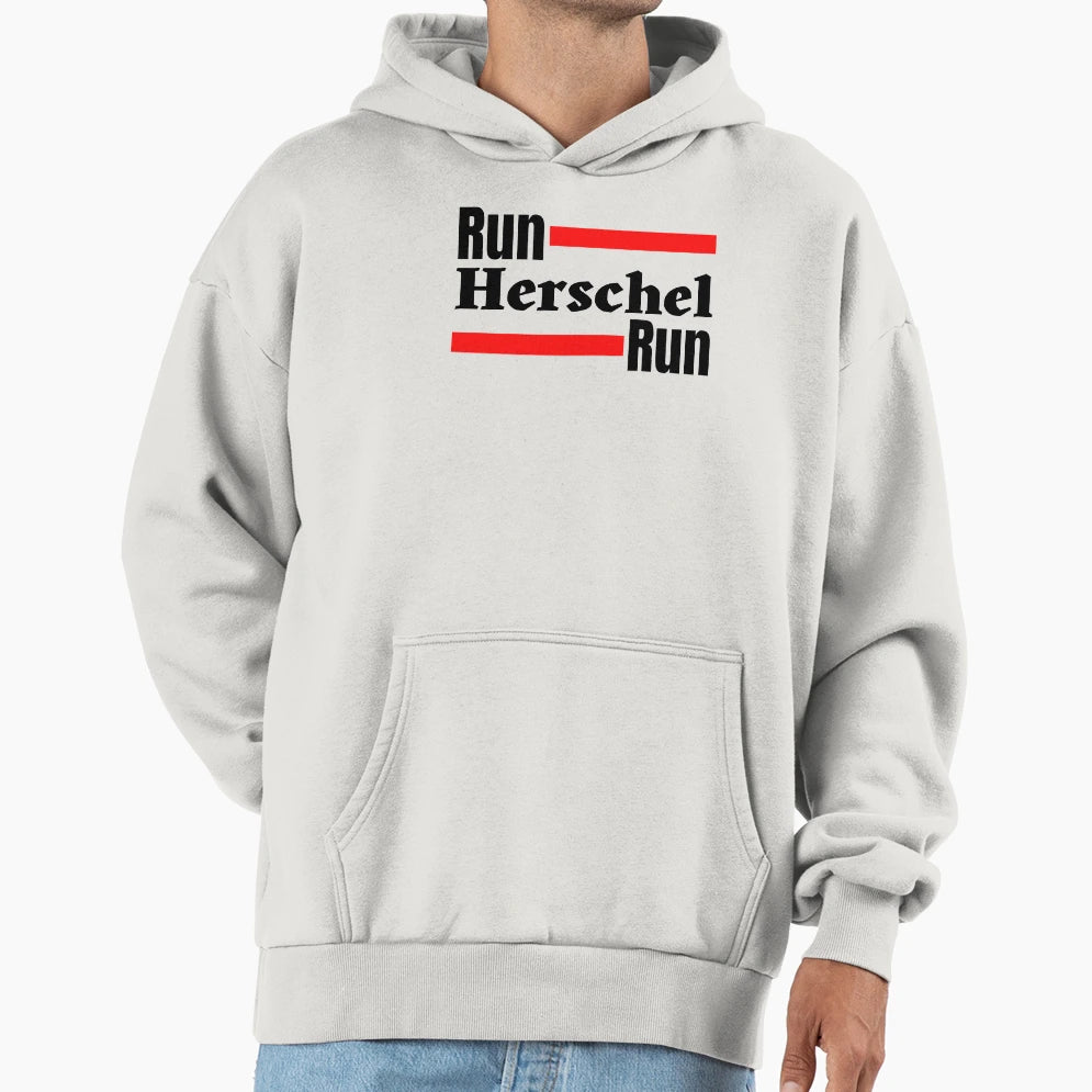 Run Herschel Run Touchdown Run Seat Senat Hoodie - Graphic Print Unisex - T-Shirt, Sweatshirt, Hoodie