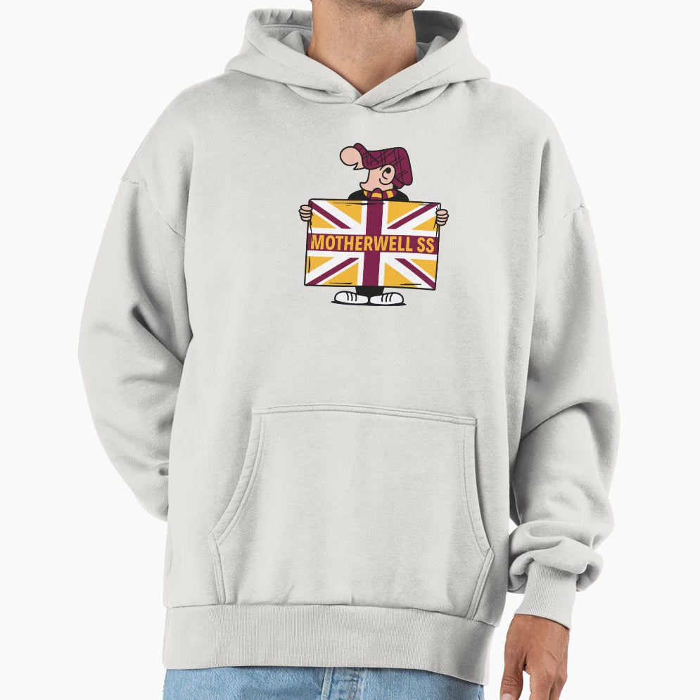 Motherwell Saturday Service Andy Capp Hoodie - Streetwear Style Men Women - T-Shirt, Sweatshirt, Hoodie
