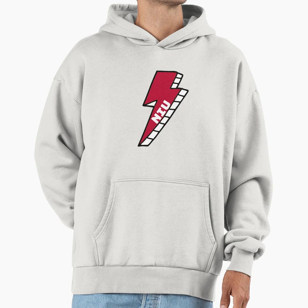 Northern Illinois University Lightning Bolt Hoodie - Graphic Print Unisex - T-Shirt, Sweatshirt, Hoodie