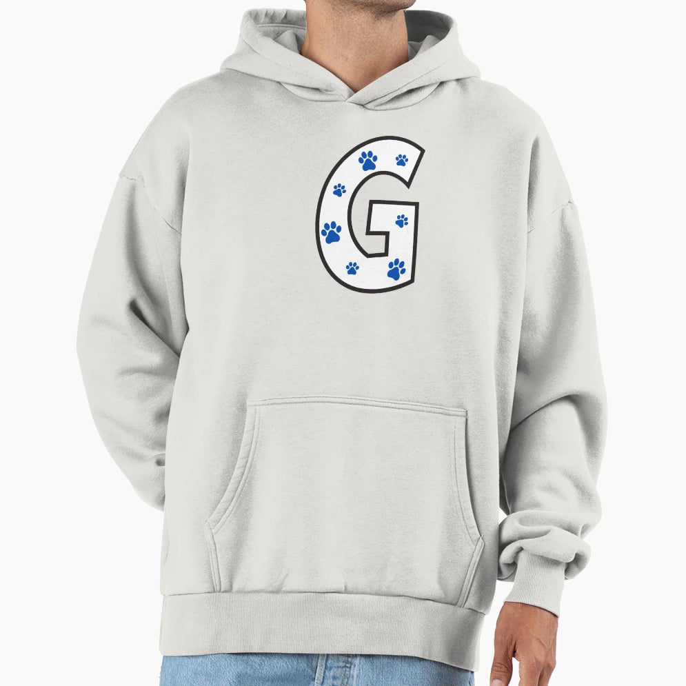 Paw Alphabet Hoodie - Trendy Graphic for Adults - T-Shirt, Sweatshirt, Hoodie