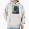 Skull Over Ancient Ruins Hoodie - Trendy Graphic Unisex - T-Shirt, Sweatshirt, Hoodie
