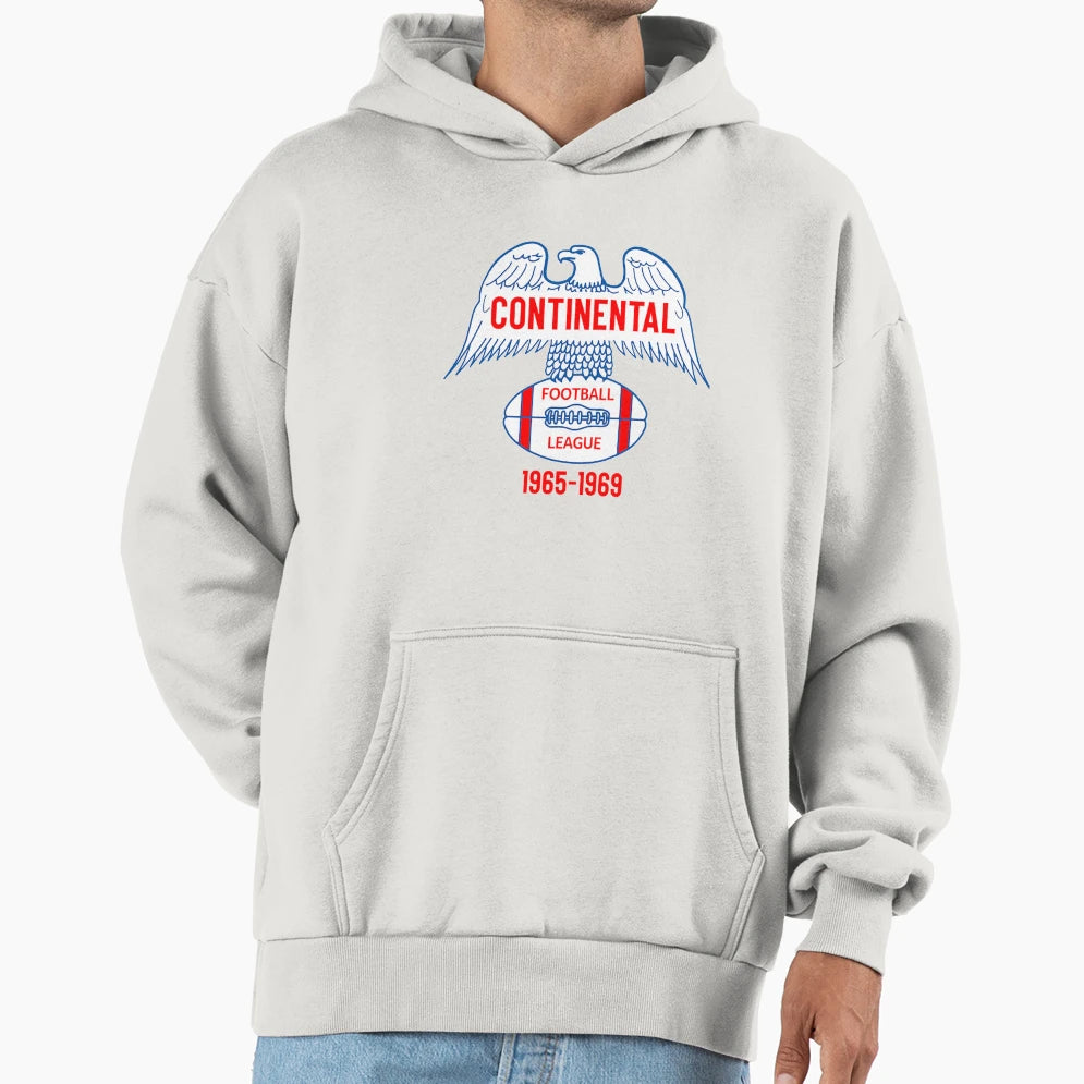 Continental Football League Hoodie - Streetwear Style for Adults - T-Shirt, Sweatshirt, Hoodie