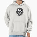 Halloween Soccer Skull Hoodie - Casual Everyday Wear Unisex - T-Shirt, Sweatshirt, Hoodie
