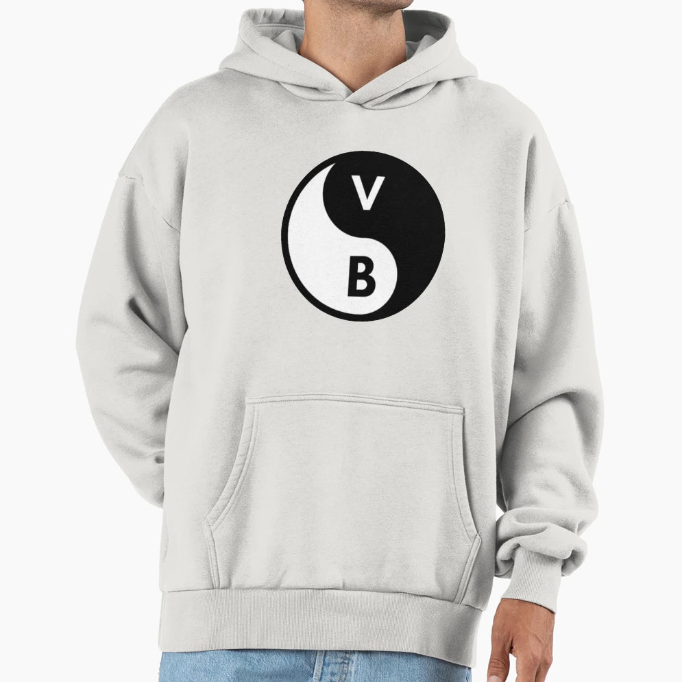 Vb Yin Yang Hoodie - Novelty Apparel Unisex - T-Shirt, Sweatshirt, Hoodie